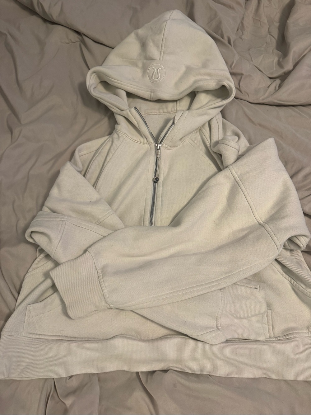 lululemon athletica Womens Cream Scuba